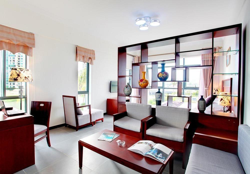 Hai Tun Wan Theme Hotel Sanya Bagian luar foto